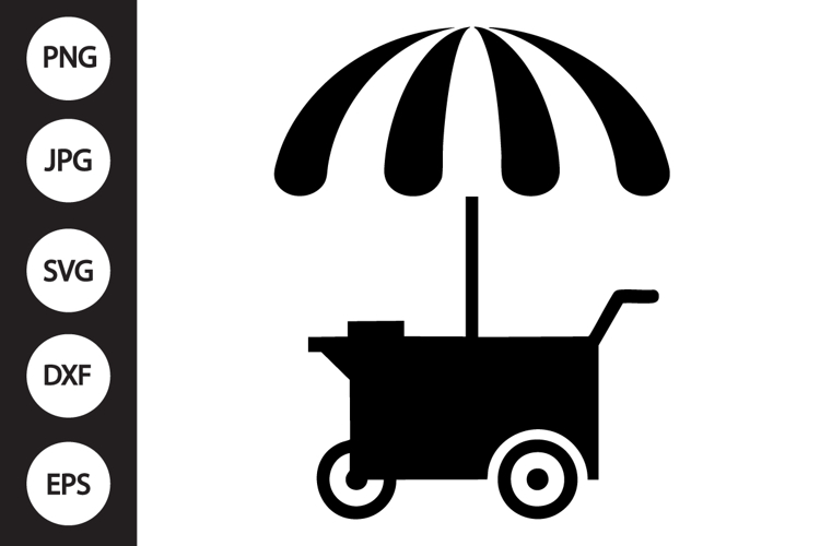Ice Cream Cart SVG