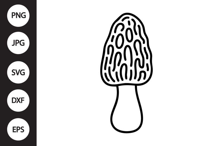 Mushroom Silhouette Image 19