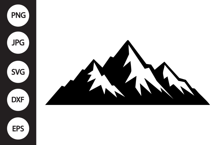 Mountain Silhouette SVGs Image 2