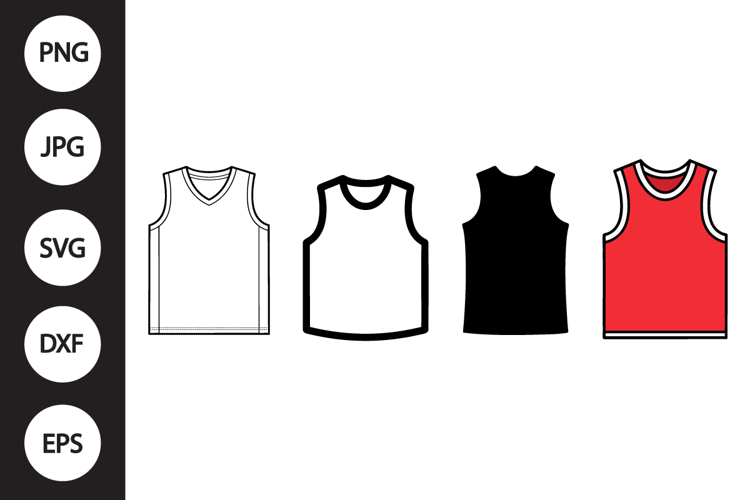Basketball Jersey SVGs