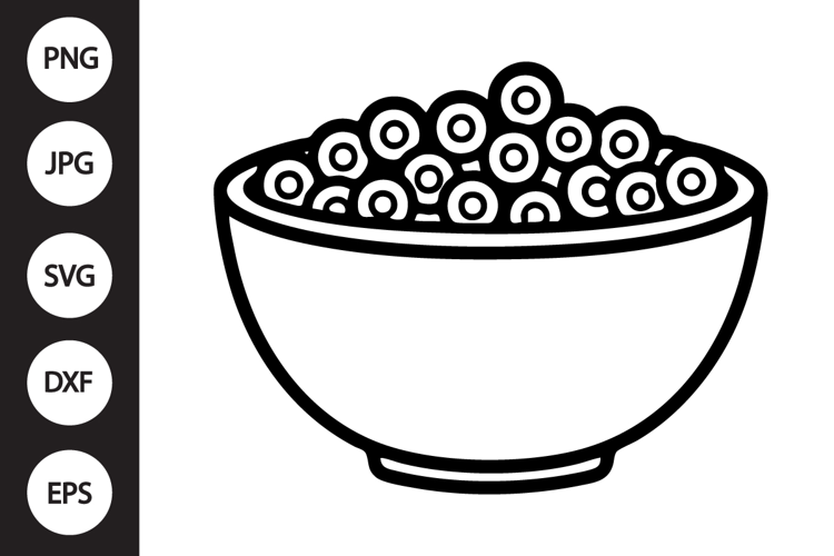 Cereal Bowl SVG
