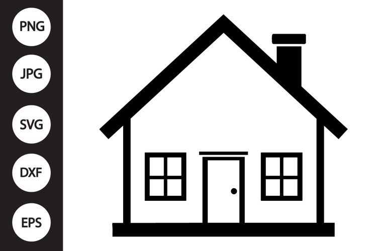 House SIlhouette SVG Image 2