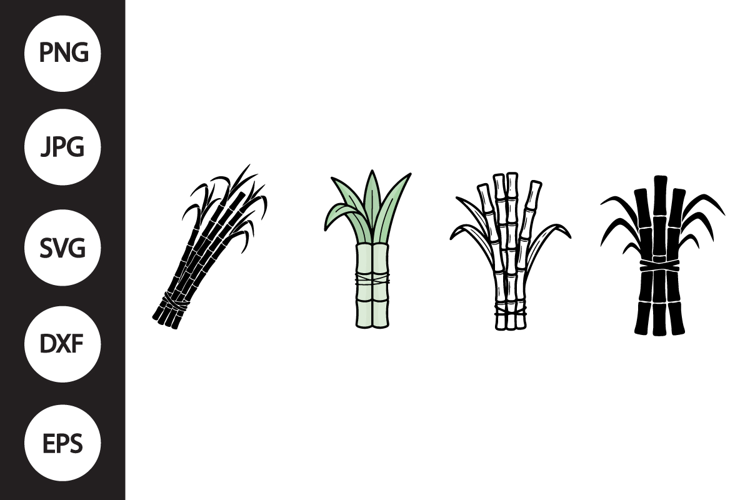 Sugarcane SVG, Sugarcane Clipart