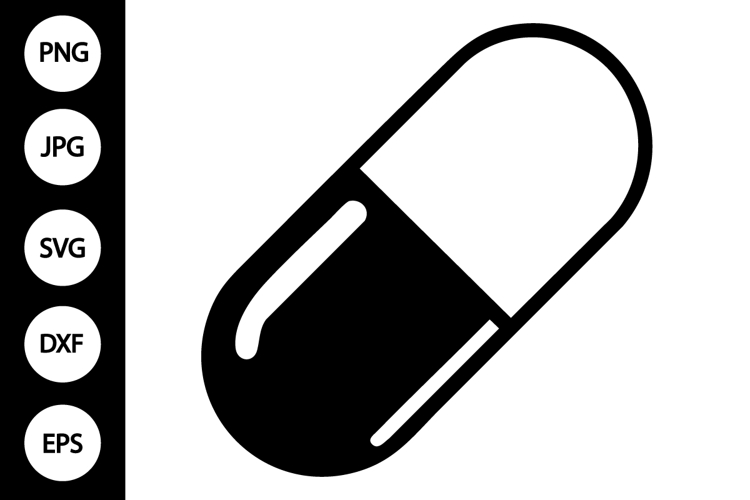 Medicine Pill SVG