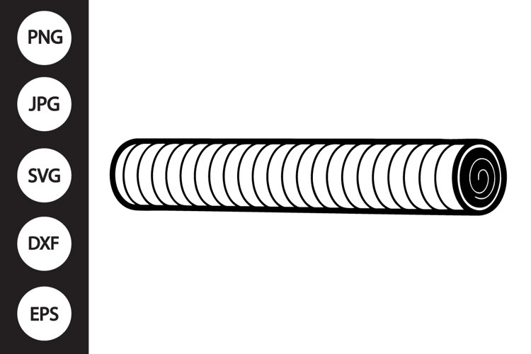 Chocolate Wafer Roll SVG example image 1
