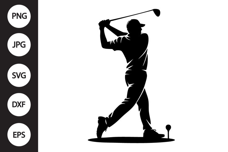 Golfer Clipart Image 19