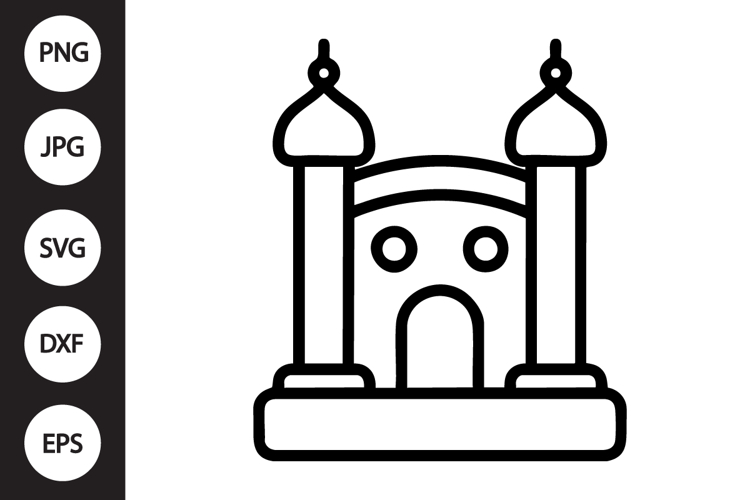 Bounce House Clipart Image 5