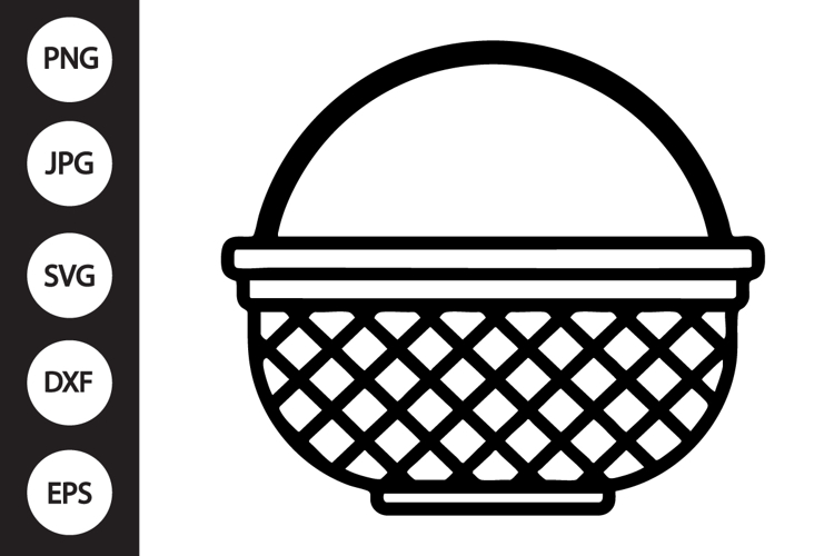 Wicker Basket SVG
