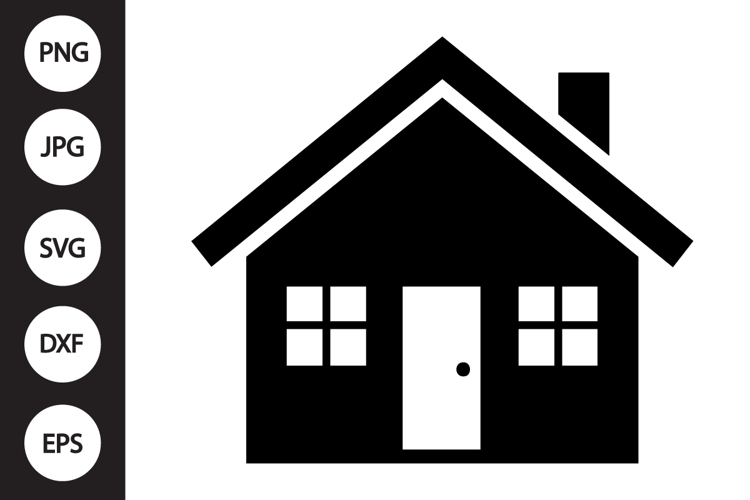 House SIlhouette SVG Image 3