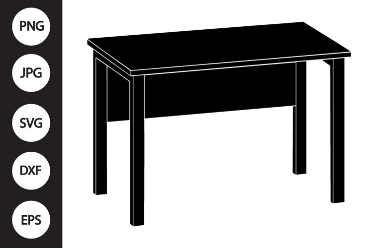 Office Desk SVG example image 1