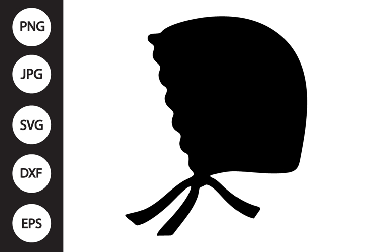 Baby Bonnet SVG