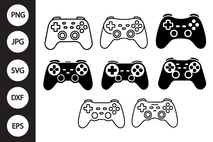 Video Game Controller SVGs