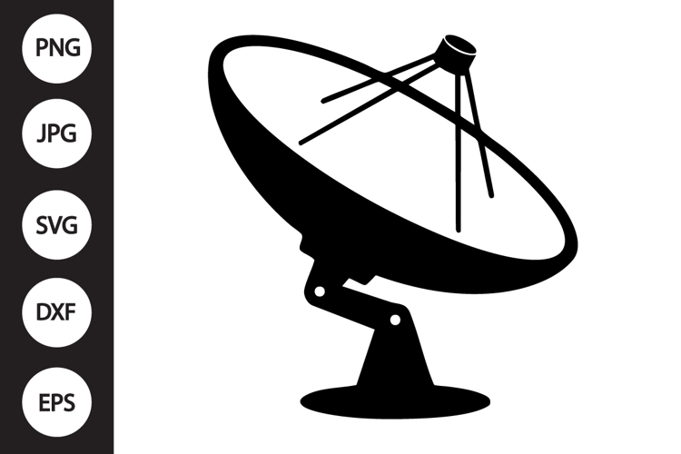Satellite Antenna SVG