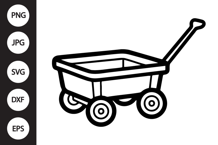 Toy Wagon SVG
