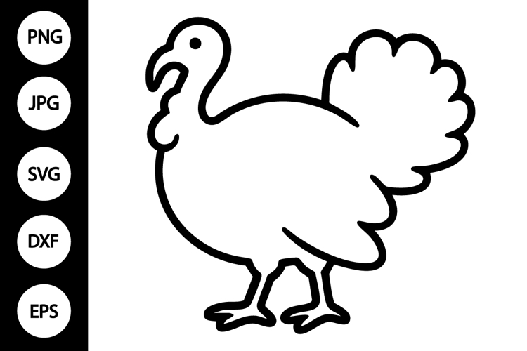 Turkey Silhouette Svg Image 16