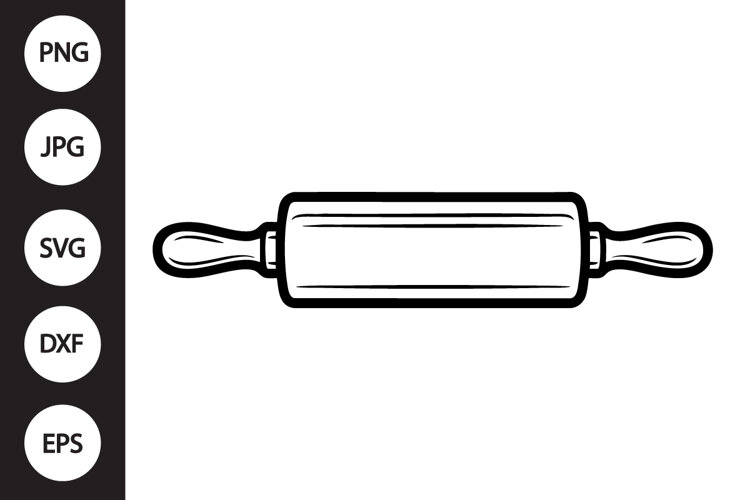 Rolling Pin SVG example image 1