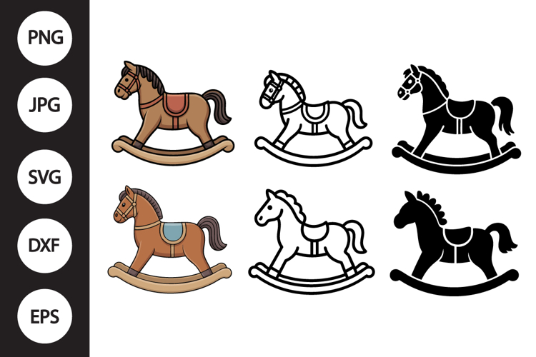 Outline Horse Silhouette Image 21