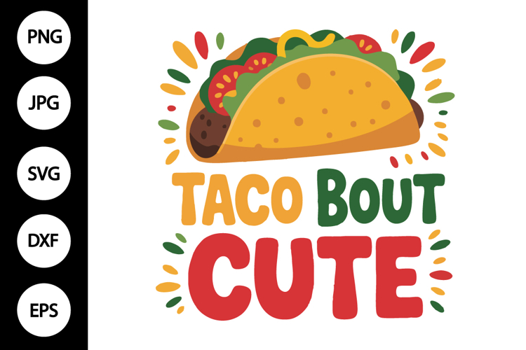 Cute Taco Clipart Image 4