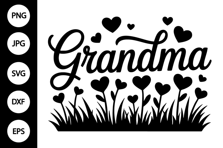 Grandma Silhouette Image 5
