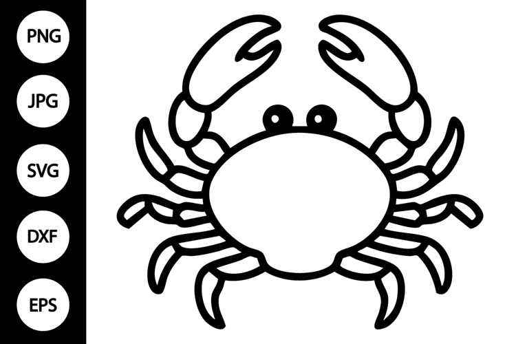 Crab Silhouette Image 3