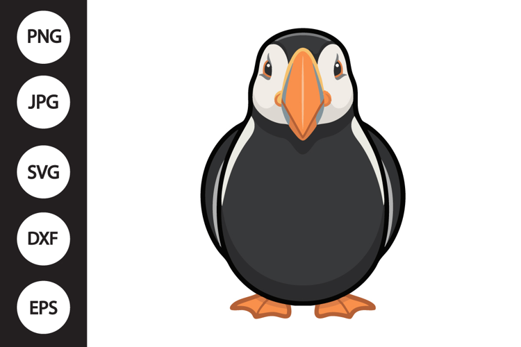 Icelandic Puffin SVG