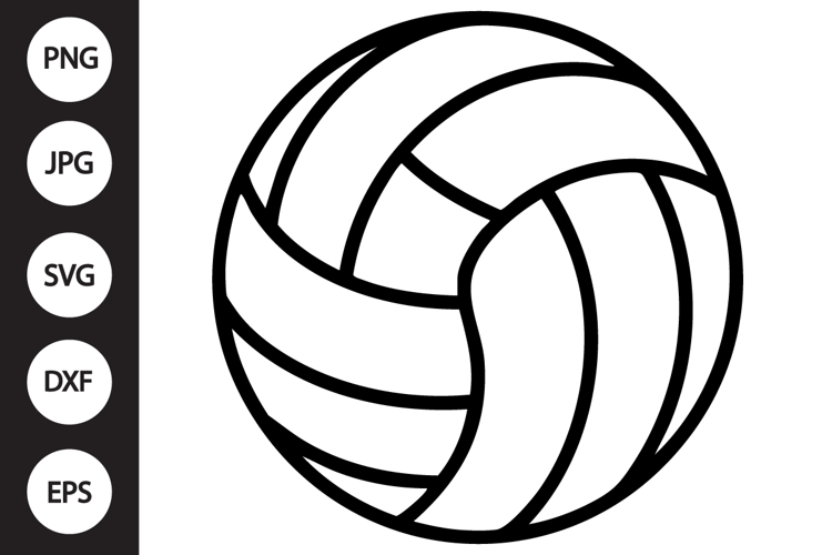 Volleyball Silhouette Image 8