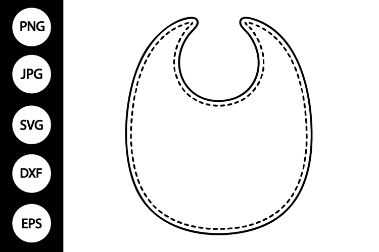 Baby Bib SVGs Image 2
