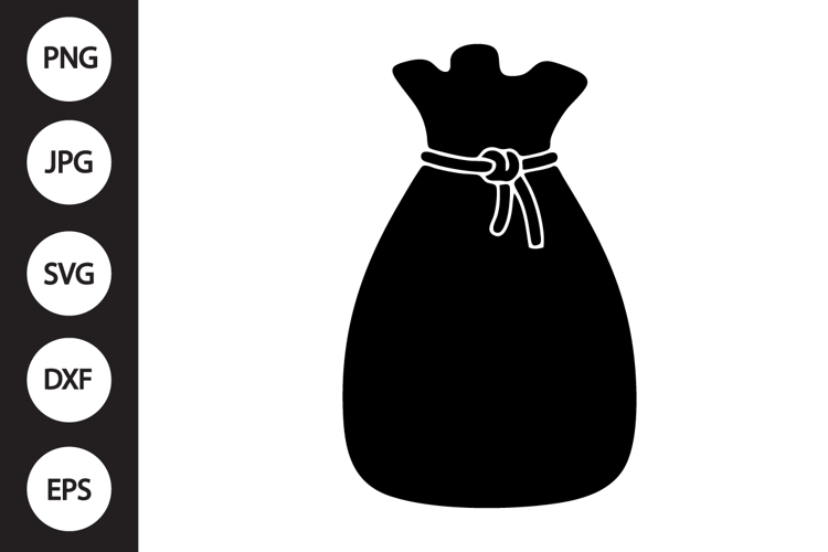Burlap Sack Bag SVG