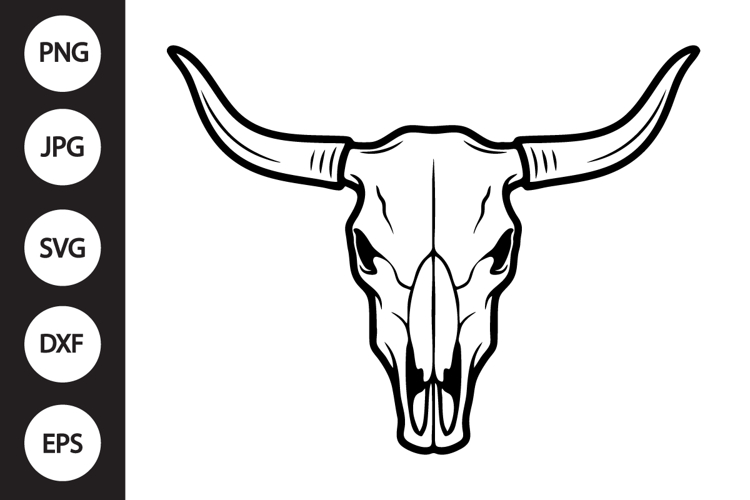 Cow Skull SVGs Image 4
