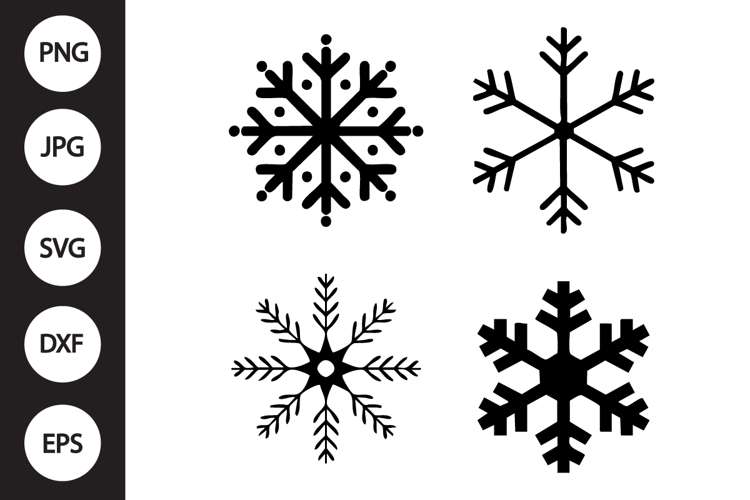 Snowflake SVG, Snowflake Clipart example image 1