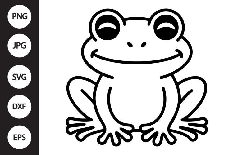 Frog Silhouette Image 16