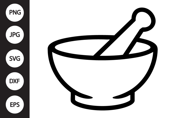 Mortar And Pestle SVG