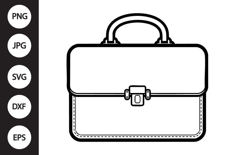 Briefcase SVG example image 1
