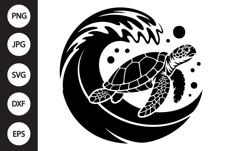 Turtle Silhouette Image 14