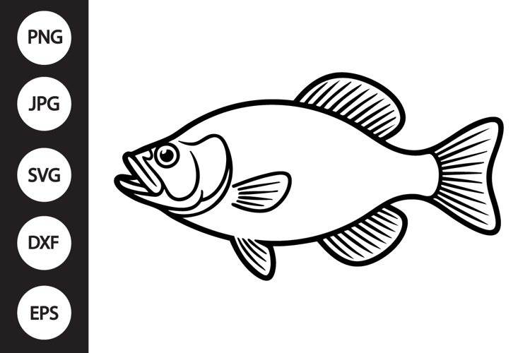 Crappie Svg Image 5