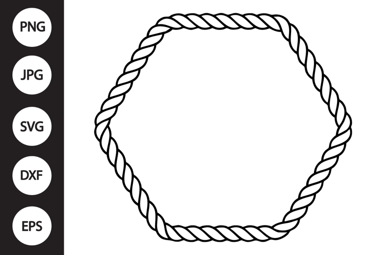 Hexagon Clipart Image 19