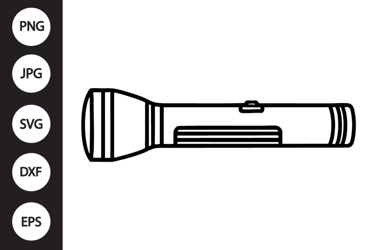 Flashlight Clipart Image 5