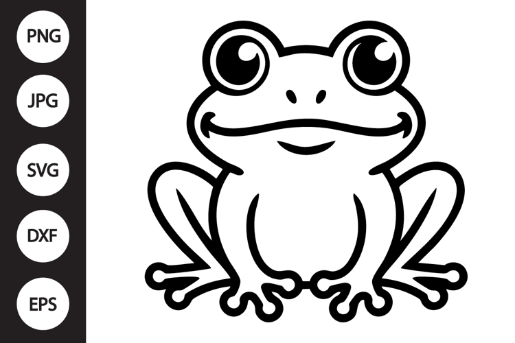 Frog Silhouette Image 17