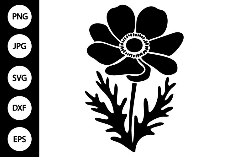 Flower Silhouette Image 9