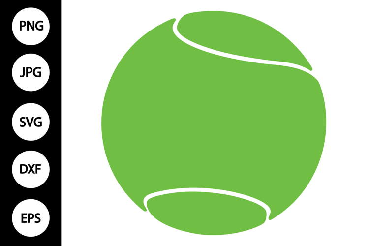 Tennis Ball Svg Image 8