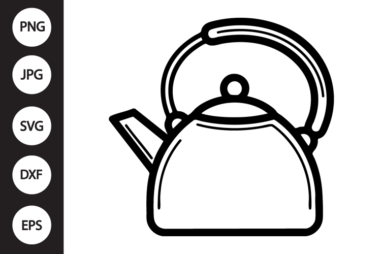 Tea Kettle SVG