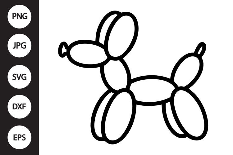 Balloon Dog Svg Image 5