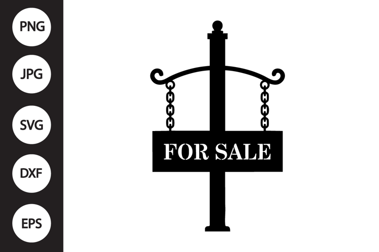 For Sale Sign SVG