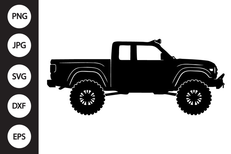 Off Road Truck SVG example image 1
