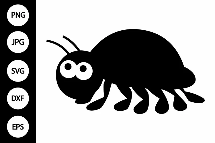 Silhouette Lice SVG