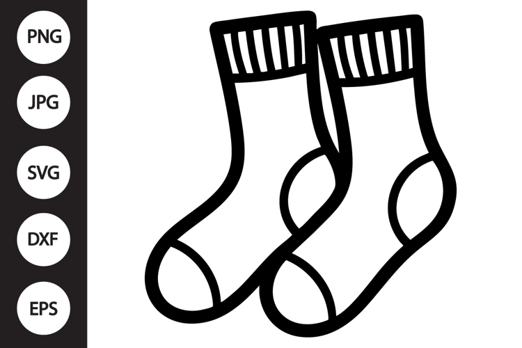Socks Clipart Image 4