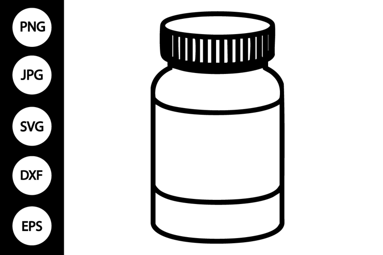 Bottle Silhouette Image 8
