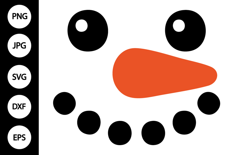 Silhouette Snowman Svg Image 16
