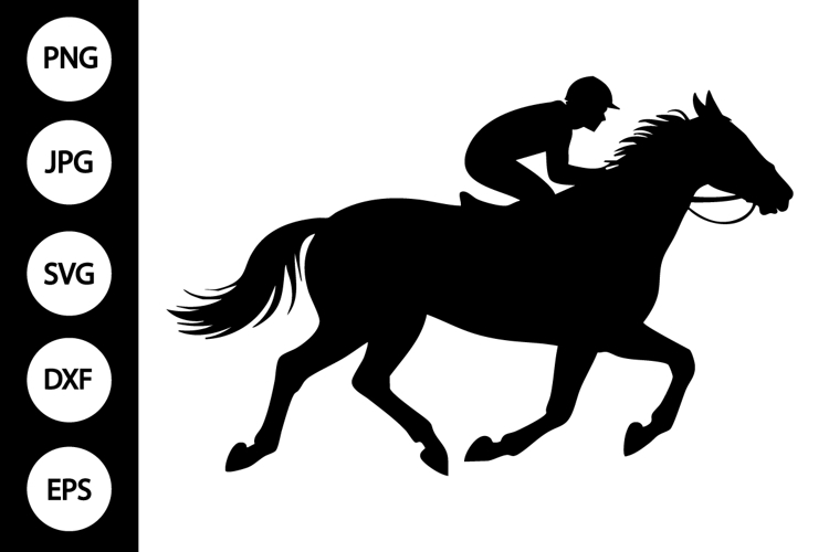 Horse Jockey SVG
