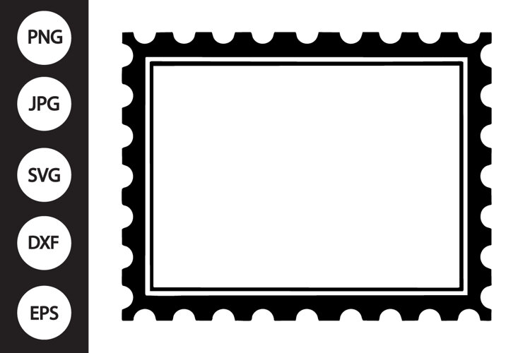 Postal Stamp SVG example image 1